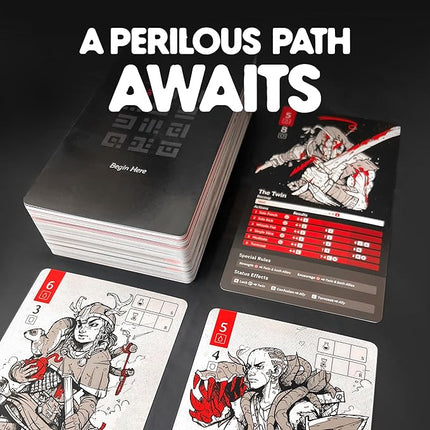 Spire's End: Volume 1 Card Game, Add to Your Choose-Your-Path Horror Adventure and Strategy Board Games, Immersive Solo or Cooperative Play for Ages 16 and Over, 1-2 Players, 60-90 Minute Playtime