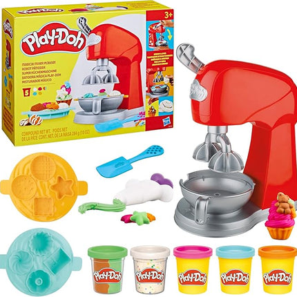 Play-Doh Kitchen Creations Magical Mixer Playset, Toy Mixer with Play Kitchen Accessories, Arts and Crafts for Kids 3 Years and Up