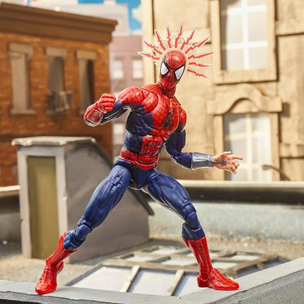 Marvel Legends Maximum Series Spider-Man, Deluxe Spider-Man Comics Collectible 6-Inch Action Figure; Amazing Articulation; Spectacular Accessories