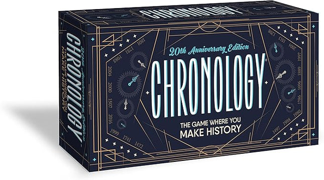 Buffalo Games CHRONOLOGY - The Game Where You Make History - 20th Anniversary Edition