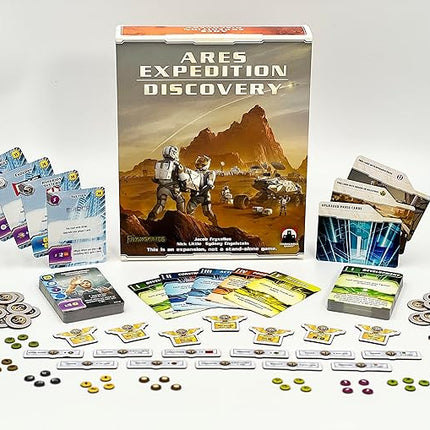 Terraforming Mars Ares Expedition: Discovery by Stronghold Games, Strategy Board Game - for 2 to 4 Players, Ages 14+