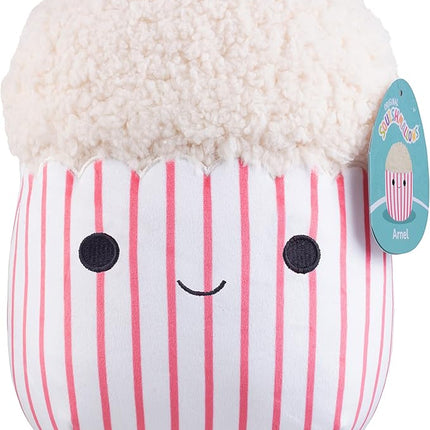 Squishmallows Original 10-Inch Arnel The Popcorn - Official Jazwares Plush - Collectible Soft & Squishy Stuffed Animal Toy - Add to Your Squad - Gift for Kids, Girls & Boys