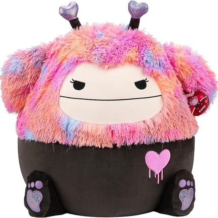 Squishmallows Original 20in Frumpy The Pink and Black Bigfoot – Official Jazwares Plush (Jumbo)