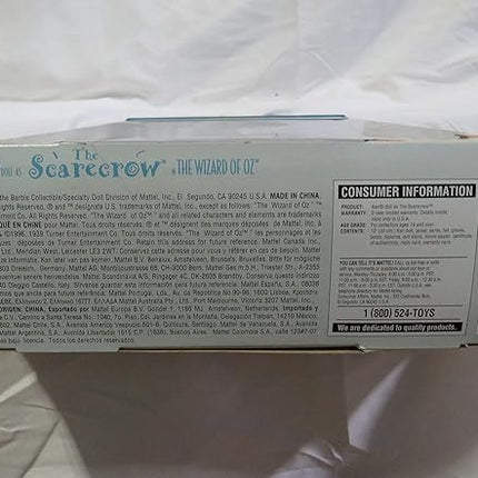 Barbie Collectibles ~ The Wizard of Oz ~ Ken Doll as The Scarecrow ~ Hollywood Legends Collection Collector Edition