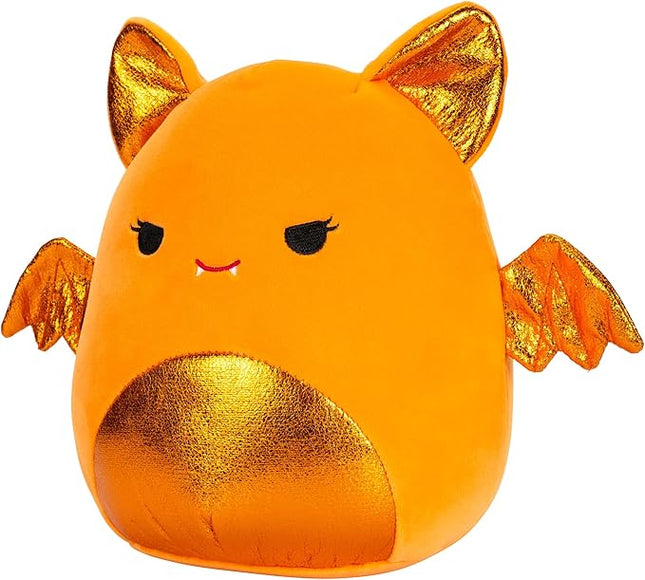 Squishmallows Original 8-Inch Tangie The Mischievous Orange Bat - Select Series Jazwares Plush (Little)
