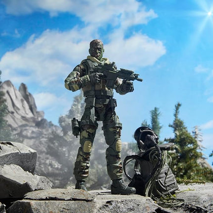 G.I. Joe Classified Series 60th Anniversary Action Pilot - Halo (High Altitude Low Opening) Jumper, 6 Inch Action Figure with Parachute & 18 Accessories