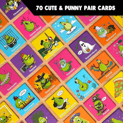 Snatching Pears! – The Hilarious Memory-Matching, Pear-Snatching Party Game | Family Board Game for Kids, Teens & Adults | 2-6 Players, Age 7+