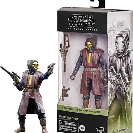 STAR WARS The Black Series Pyke Soldier, The Book of Boba Fett 6-Inch Collectible Action Figures, Ages 4 and Up