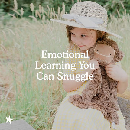 Slumberkins Bigfoot Snuggler & 2 Board Books Complete Set Bundle | Soft Plush Toy for Ages 0+ | Enhances Self-Esteem & Positive Relationships (Bigfoot Snuggler Plush + 2 Board Books)