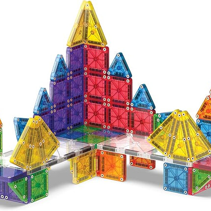 MAGNA-TILES microMAGS 70-Piece Deluxe Magnetic Construction Set, The Original Magnetic Building Brand