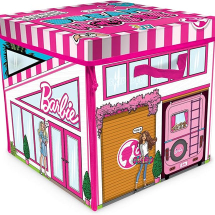 Barbie ZipBin 40 Doll Dream House Toy Box & Playmat