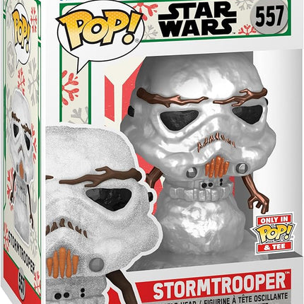 Funko Pop!&Tee: Star Wars - Holiday Stormtrooper (MT) - M