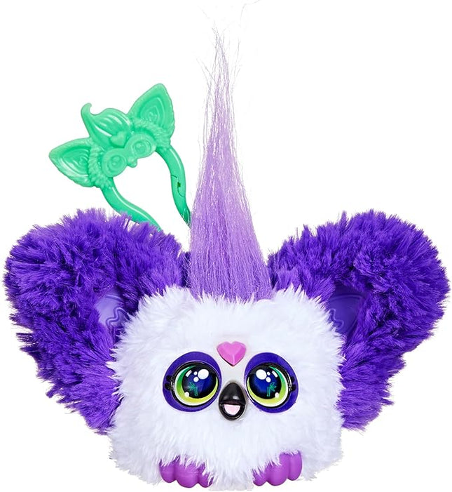 Furby Furblets Bam-Boo Mini Friend, Electronic Plush Toys for Girls & Boys, Panda, Black & White, Speaks Furbish & Plays Music, Series 5, Back to School Gifts, Ages 6+