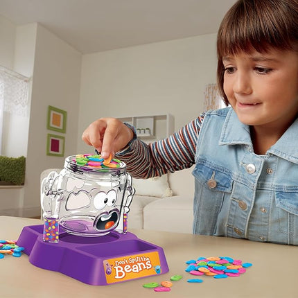 Hasbro Gaming Don't Spill The Beans Game for Kids, Easy and Fun Balancing Game for Children Ages 3 and Up, Preschool Games for 2 Players, Kids Board Games
