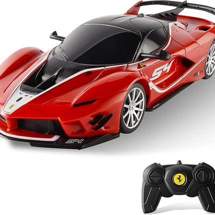 BEZGAR Remote Control Ferrari Car - 1:24 Scale Ferrari Electric Sport Racing Toy Car Model Vehicle, 2.4Ghz Licensed Red RC Car Series for Adult, Girls, Boys Age 8 9 10 11 12 Years Holiday Ideas Gift