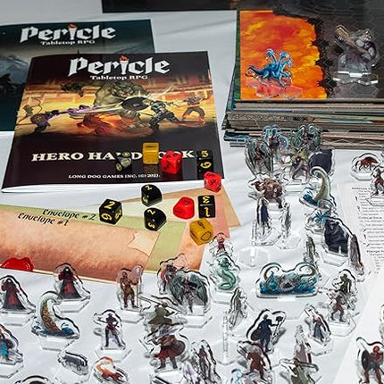 Gathering Darkness (Core Game) Tabletop Roleplaying App-Assisted Game Master, Open Hero Creation System with 100+ Hours of Adventure, 1 to 4 Players, for Ages 13 and Up