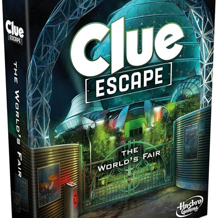 Clue Escape: The World’s Fair Board Game | Escape Room 1-Time Solve Mystery Games | Ages 10+ | 1 to 6 Players | 90 - 120 Mins.| Family Games