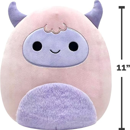 Squishmallows Original 11-Inch Ronalda Pink and Purple Yeti - Medium-Sized Ultrasoft Official Jazwares Plush