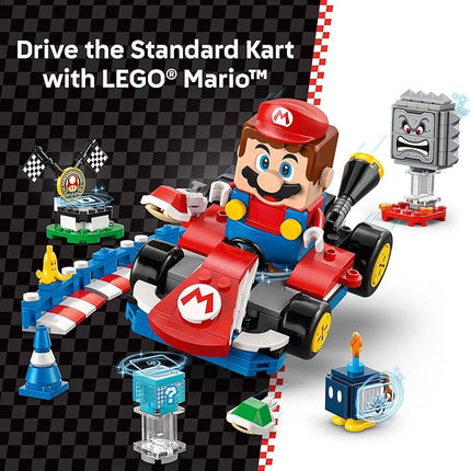 LEGO Super Mario: Mario Kart – Interactive Mario & Standard Kart Building Toy - Pretend Play Racing Playset for Boys & Girls, Ages 7+ - Gift for Christmas - 72043