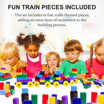 Dimple Building Blocks for Toddler (300 Pcs) Stacking Toys & Puzzle Games for Learning and STEM Fun Montessori Toys, Educational Baby Blocks Age 3+ Toddler Boy & Girl Birthday for Kids