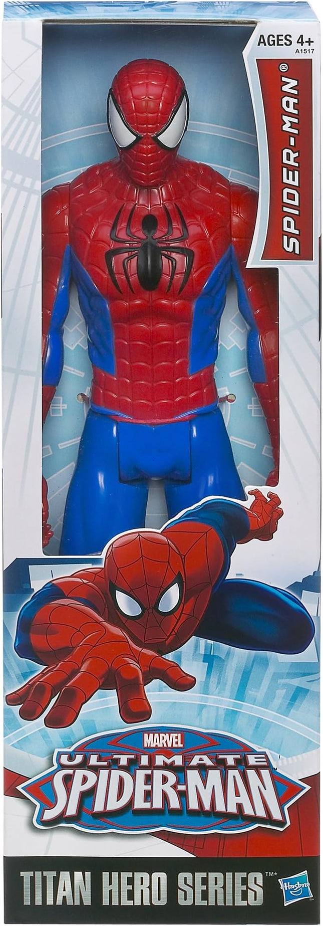 Hasbro Marvel Ultimate Spider-man Titan Hero Series Spider-man Figure, 12-Inch