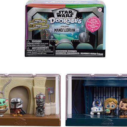 Just Play Star Wars™ Doorables Widescreen Moments - Star Wars: The Mandalorian™, Collectible Figures, Kids Toys for Ages 5 Up