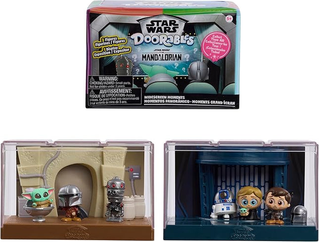 Just Play Star Wars™ Doorables Widescreen Moments - Star Wars: The Mandalorian™, Collectible Figures, Kids Toys for Ages 5 Up