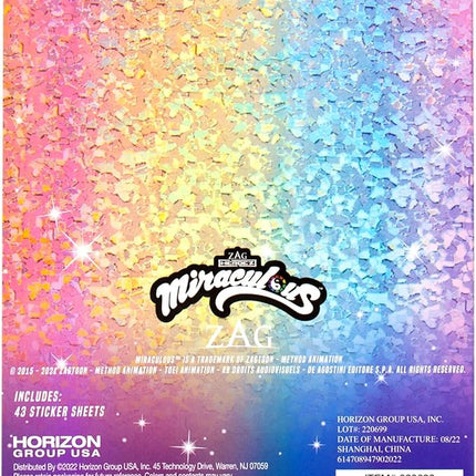 Miraculous 1500+ Super Stickers by Horizon Group USA