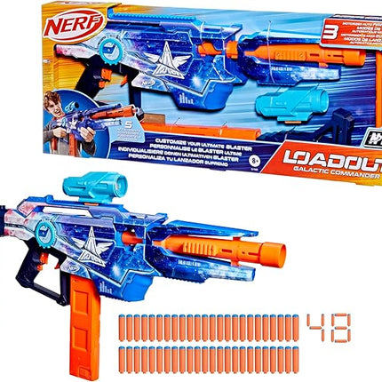 NERF Loadout Galactic Commander Blaster 48 Darts