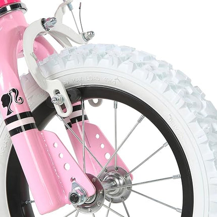 Dynacraft Barbie 12-18 Inch Girls BMX Bike for Age 3-9 Years - Fun and Stylish Design, Sturdy and Durable, Perfect for Kids Learning to Ride, Easy to Assemble, Ideal for Young Riders