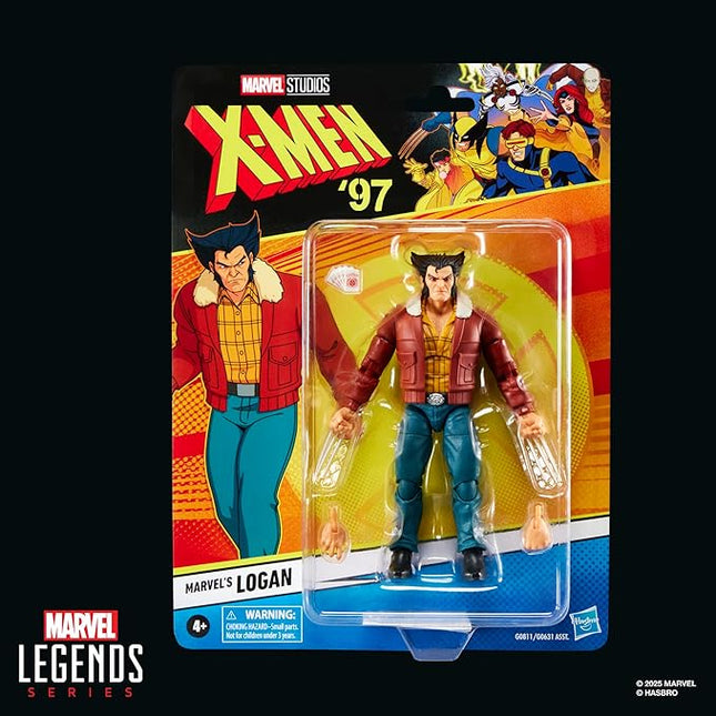 X-Men Marvel Legends Series Marvel's Logan, 97 Collectible 6-Inch Action Figure Toy
