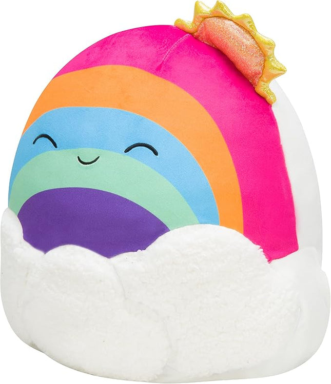 Squishmallows 14-Inch Sunshine Rainbow with Clouds - Large Ultrasoft Official Kelly Toy Plush