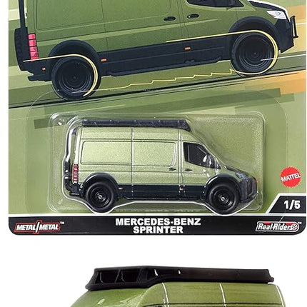 Hot Wheels Car Culture Circuit Legend, Premium 1:64 Scale Die-Cast Mercedes-Benz Sprinter Van, Deutschland Design, Collectable Vehicle