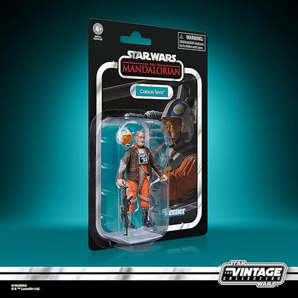 STAR WARS The Vintage Collection Carson Teva, The Mandalorian 3.75 Inch Premium Collectible Action Figure