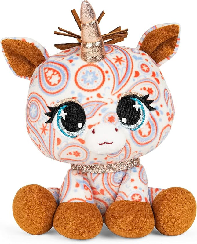 GUND P.Lushes Designer Fashion Pets Sally Mustang Unicorn Premium Stuffed Animal Soft Plush, Paisley, 6”