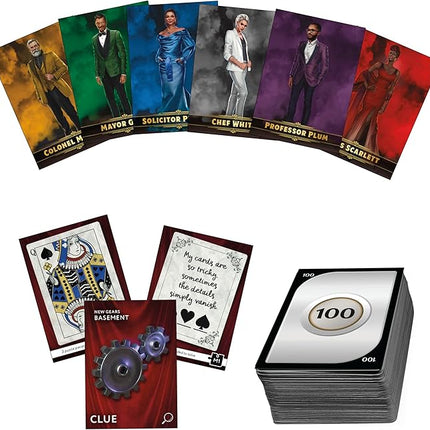 Clue Escape: The Illusionist’s Club Board Game | Escape Room Family Game | 1-Time Solve Mystery | Ages 10+ | 1-6 Players | Difficulty 4 | 90-120 Mins. (Amazon Exclusive)