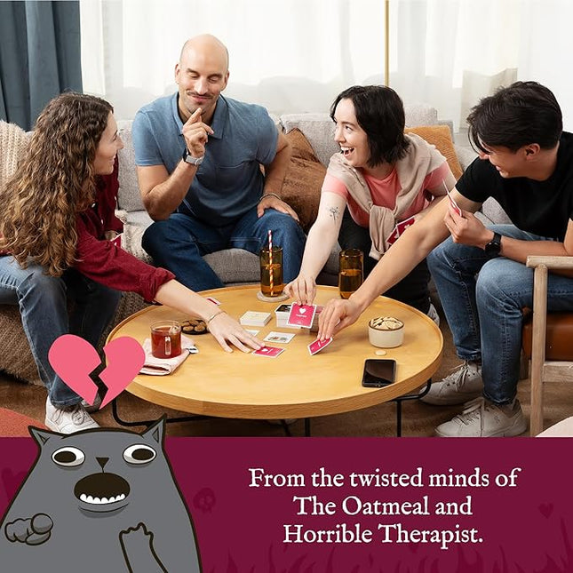 Exploding Kittens Horrible Couple – Extra Horrible Edition – Party Game for 2-8 Players, from The Creators of Horrible Therapist | A Fun Game Night with Friends, Funny Card Game for Adults