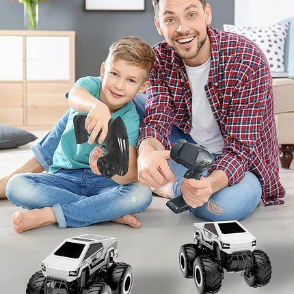 1:16 RC Truck Car, Remote Control Car Waterproof Monster Truck, 4WD Waterproof RC Trucks Toy RC Cars for All Terrain, Gift for Boys and Girls Aged 6-12
