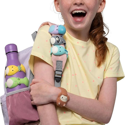 Squishmallows FigBands Multipack - 8 FigBands - Series 1-2-in-1 Figure and Band - Ages 4+