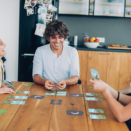 Zombie Chickens - Fun Family Card Games for Adults, Teens & Kids - Survival Zombie Game, 3 Ways to Play: Competitive, Cooperative & Solo (1-4 Players)