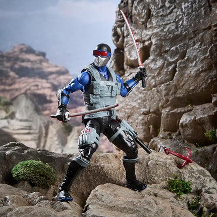 G.I. Joe Classified Series #165, Snake Eyes V4, Collectible 6 Inch Action Figure with 7 Accessories