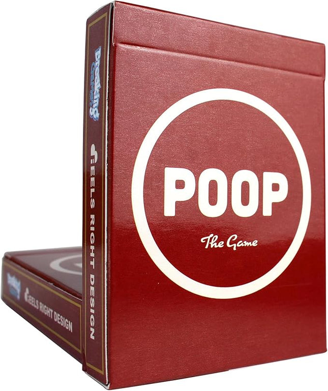 Breaking Games Poop The Game - Hilarious and Family-Friendly Card Game for Kids Ages 6 and Up - Perfect for Game Night and Parties - 2-5 Players