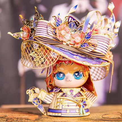 MU 3D Metal Puzzle for Adult Rose Cat Figure Kitty Model Assembling, Titanic Movie Metal Model Kits Miniature Building, Brain Teaser Love Gift Home Decor Xmas Gift