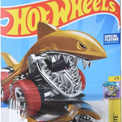Mattel Hot Wheels Shark Bite, Mega Bite 1/5 [Gold] 18/250