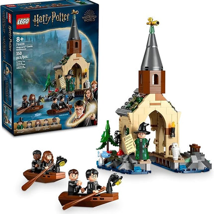 LEGO Harry Potter Hogwarts Boat House Building Toys - Harry Potter Toys for Kids, Girls & Boys, Age 8+ - Birthday Gift with 5 Minifigures - 76426
