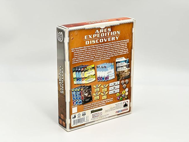 Terraforming Mars Ares Expedition: Discovery by Stronghold Games, Strategy Board Game - for 2 to 4 Players, Ages 14+