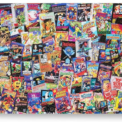 8-Bit Armageddon Retro Video Game Puzzle for Adults and Kids | 1000 Piece Jigsaw Puzzle Toy | Interactive Brain Teaser for Family Game Night | 28 x 20 Inches