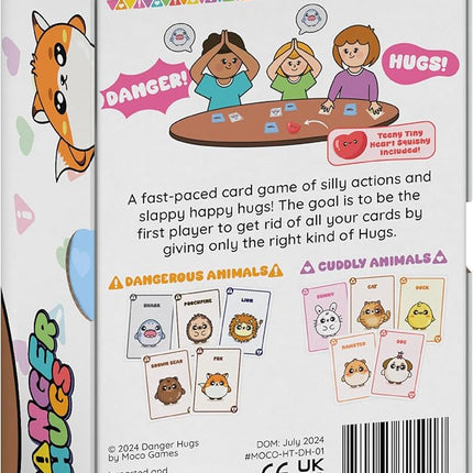 Sabobatage Danger Hugs Card Game | Easy Family-Friendly Party Game | Card Games for Adults, Teens & Kids | 3-8 Players