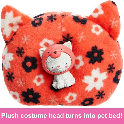 Barbie Cutie Reveal Chelsea Doll & Accessories, Animal Plush Costume & 6 Surprises Including Color Change, Kitten as Red Panda