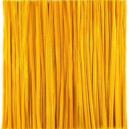 Caydo 200 Pieces Blonde Pipe Cleaners,Thick Fluffy Chenille Stems, Pipe Cleaner Crafts for Arts & Crafts, Perfect for Making Animals, Flowers, and Valentine's Day Decorations